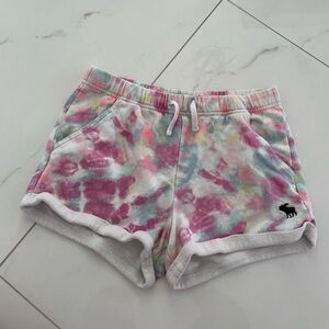 Abercrombie Kids Multicolor Tie-Dye Shorts size 13/14 years old